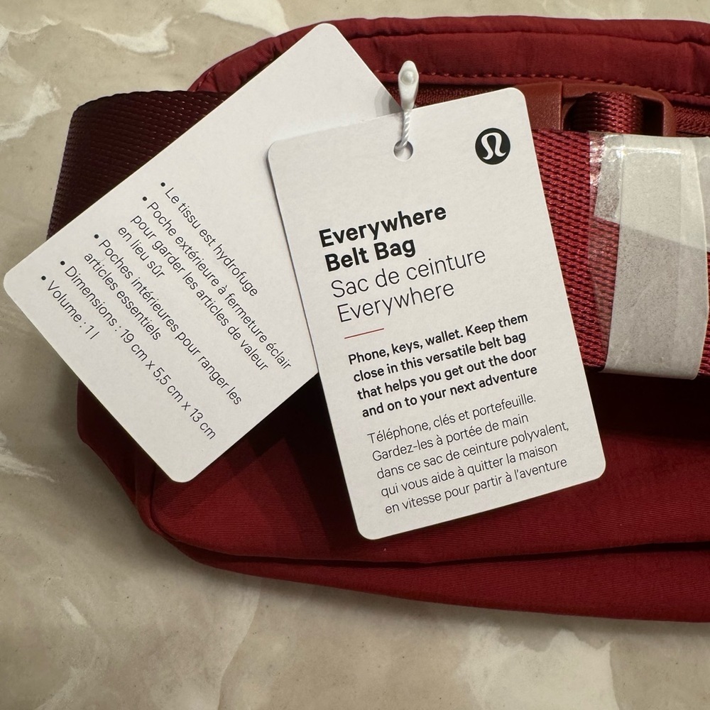 NWT Lululemon Everywhere Belt Bag Terra Orange - Picture 7 of 7